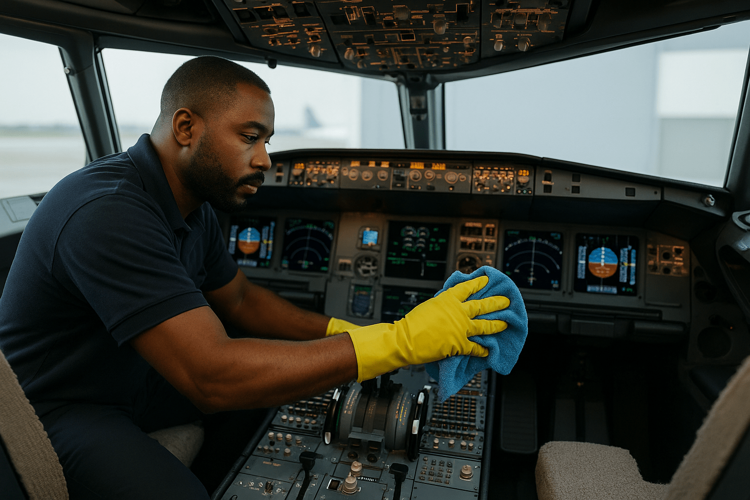 Cockpit Cleaning